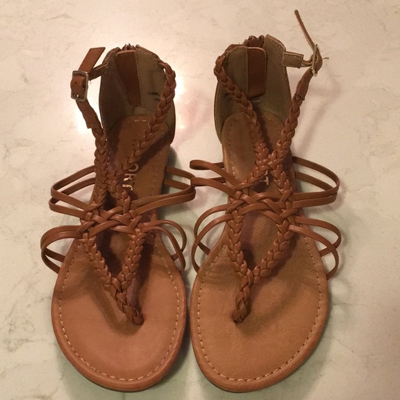 NWT Modcloth Charming Crossroads Braided Sandal - Picture 5 of 15